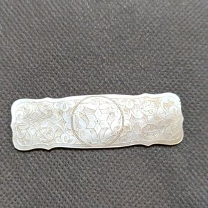 Antique Mother of Pearl Chinese gaming counter